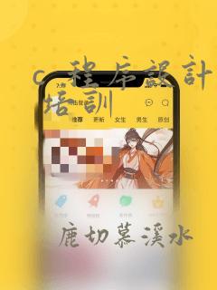 c  程序设计 培训
