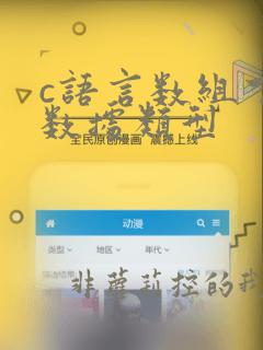 c语言数组下标数据类型