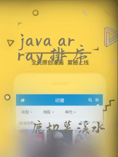 java array 排序