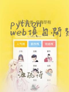 python web项目开发