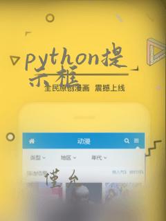 python提示框
