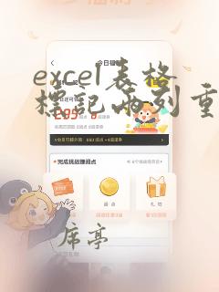 excel表格标记两列重复项