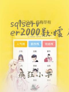 sqlserver2000数据库还原