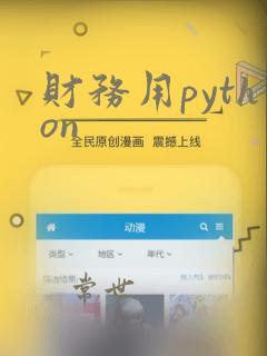 财务用python