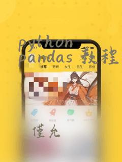 python pandas 教程
