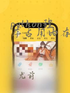 python程序占用内存
