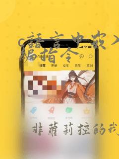 c语言中嵌入汇编指令