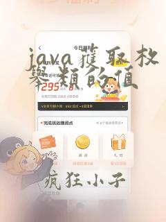 java获取枚举类的值