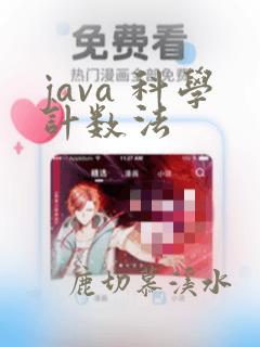 java 科学计数法