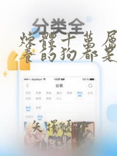 炼体十万层:我养的狗都是大帝