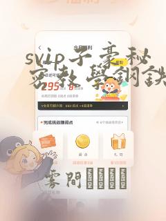 svip子豪秘密教学钢铁网：结局+番外