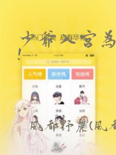 少爷入宫为妃吧!
