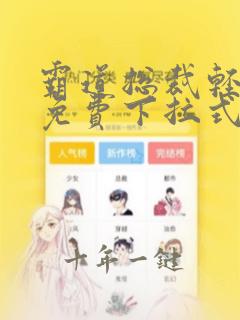 霸道总裁轻轻爱免费下拉式漫画