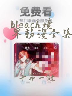 bleach境界动漫全集免费观看第9集