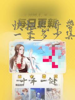 快把我哥带走第一季多少集