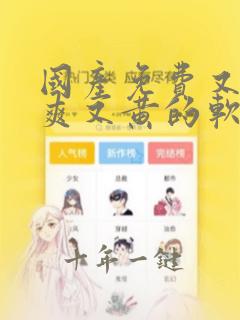 国产免费又色又爽又黄的软件