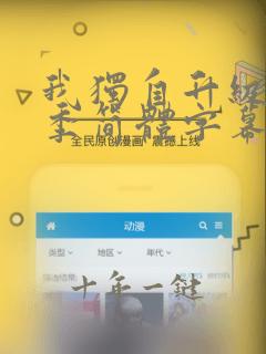 我独自升级第二季简体字幕在线观看