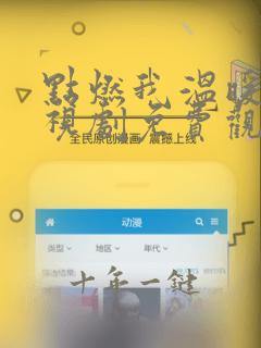 点燃我温暖你电视剧免费观看李峋