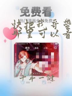 快把我哥带走在哪里可以看