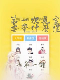 第一次见家长需要带什么礼物