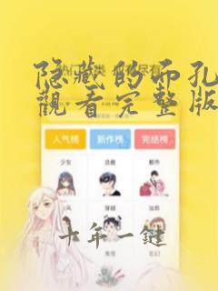 隐藏的面孔在线观看完整版中文字幕