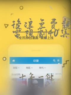 后浪免费观看的电视剧40集在线播放免费