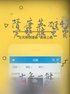 隋唐英雄42集完整版免费观看