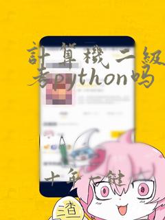 计算机二级可以考python吗