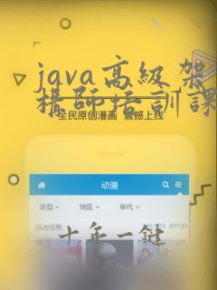 java高级架构师培训课程