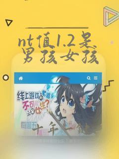 nt值1.2是男孩女孩
