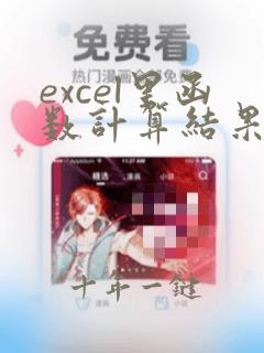 excel里函数计算结果不显示怎么办