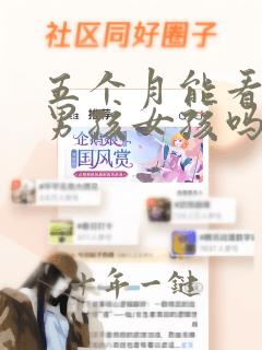 五个月能看出来男孩女孩吗