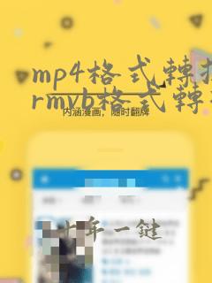 mp4格式转换rmvb格式转换器