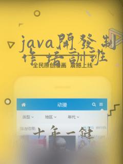 java开发制作 培训班