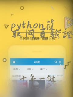 python获取网页验证码