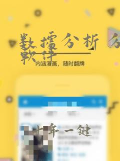 数据分析 分析软件