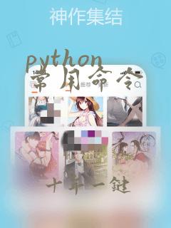 python 常用命令