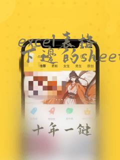 excel表格下边的sheet无法显示