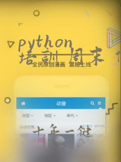 python 培训 周末 价格