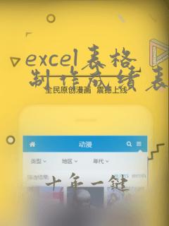 excel表格制作成绩表成绩排名