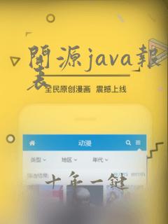 开源java报表