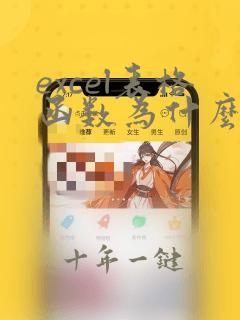 excel表格函数为什么不显示结果