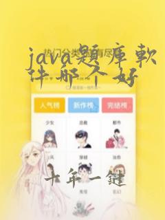 java题库软件哪个好
