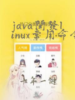 java开发linux常用命令