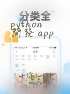 python 开发 app