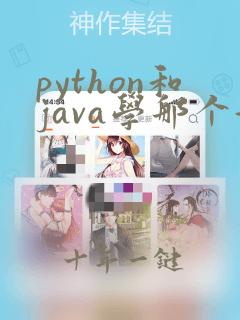 python和java学那个好