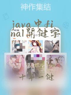 java中final关键字