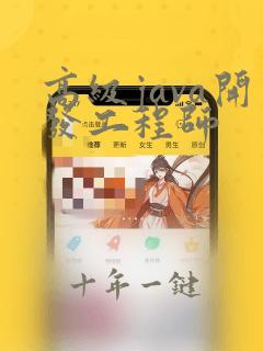 高级java开发工程师