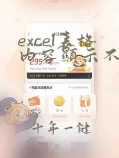excel表格内容显示不完整自动换行