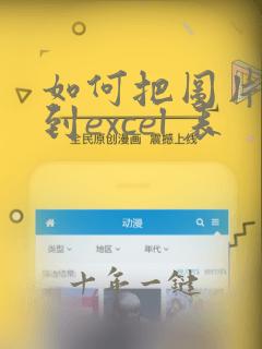 如何把图片嵌入到excel 表